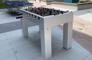Outdoor Foosball Table by R&R Outdoors | Outdoor Game Tables