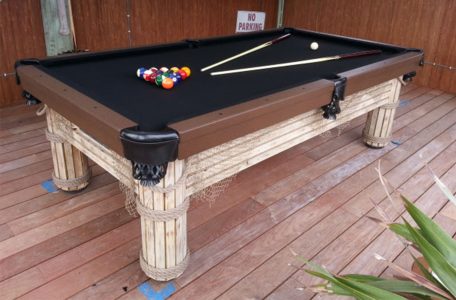 Caribbean custom pool table in Southwest Florida outdoor living space