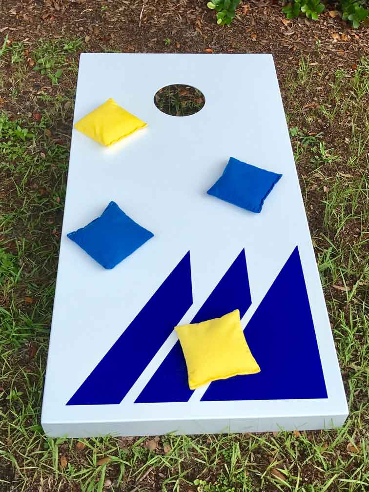 Outdoor cornhole set from R&R Outdoors All Weather Billiards
