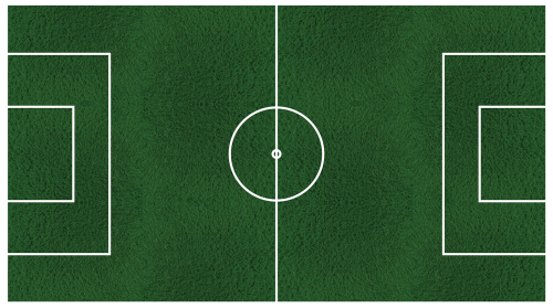 Foosball Dark Green Field