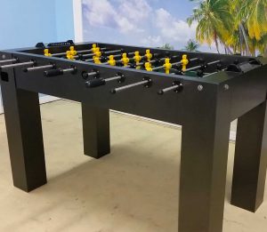 Custom outdoor Foosball game table from R&R Outdoors All Weather Billiards