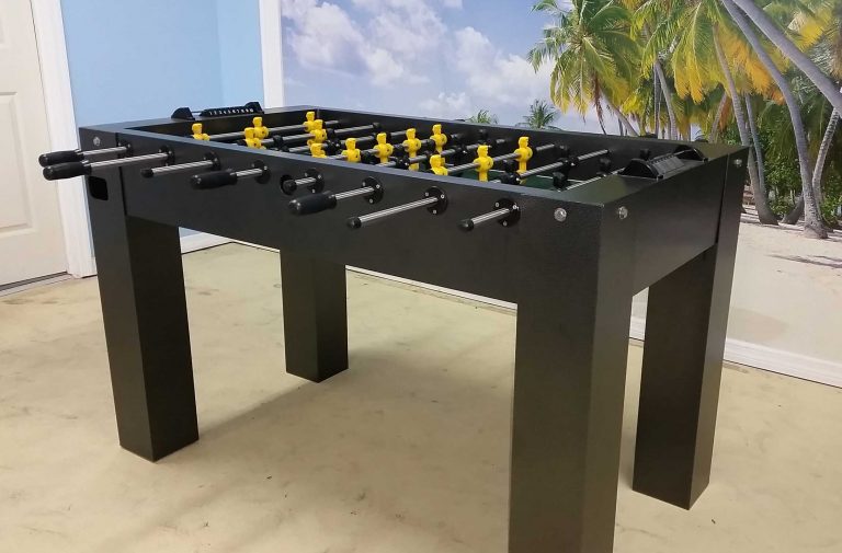 Custom outdoor Foosball game table from R&R Outdoors All Weather Billiards