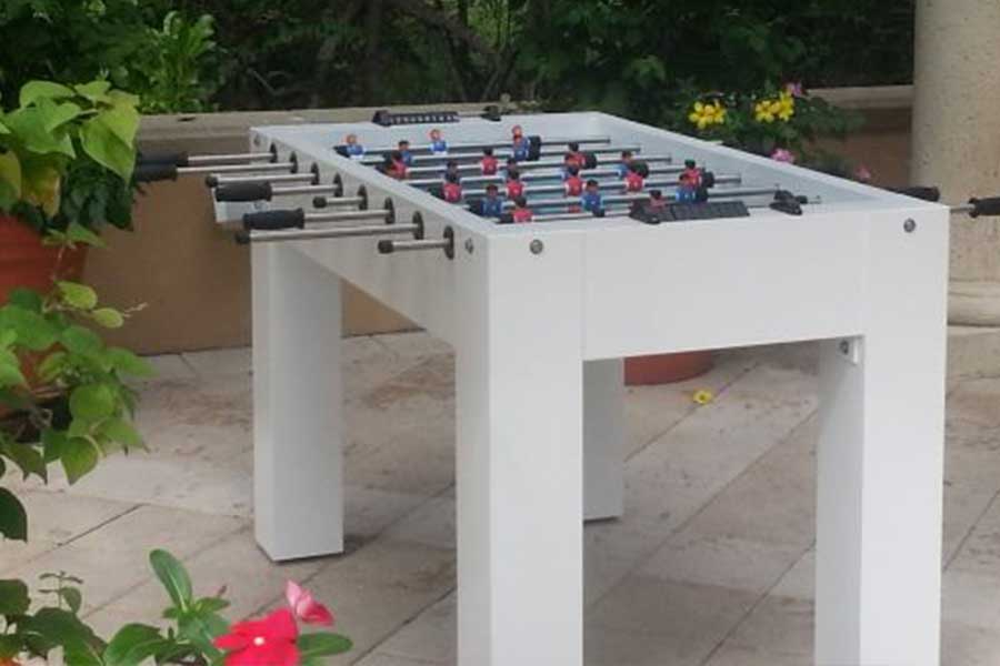 R&R Outdoors Foosball Table | Outdoor Game Tables