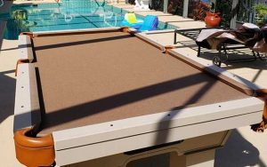 How Much Does a Pool Table Weigh? | R&R Outdoors Custom Outdoor Pool Table
