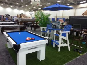 R&R Outdoors, Inc. All Weather Billiards BCA Show - Outdoor Pool Table
