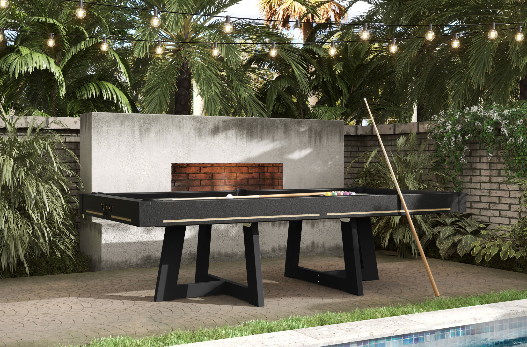 Tommy Bahama Outdoor Pool Table | R&R Outdoors: All Weather Billiards