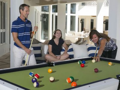Unplug with Our Outdoor Pool Tables
